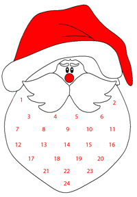 Santa Countdown | Grandma Ideas: Fun Activities to do with Grandchildren