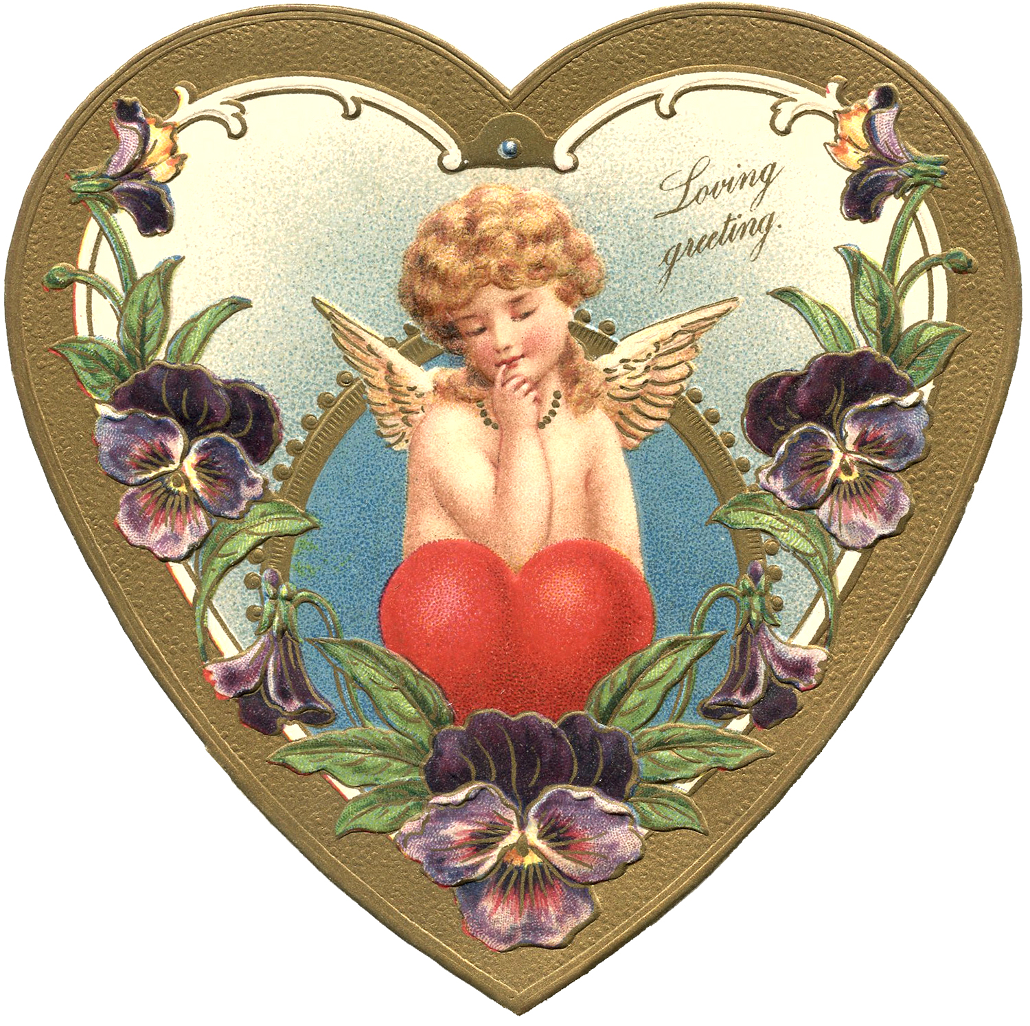 free victorian valentines day clipart - photo #45