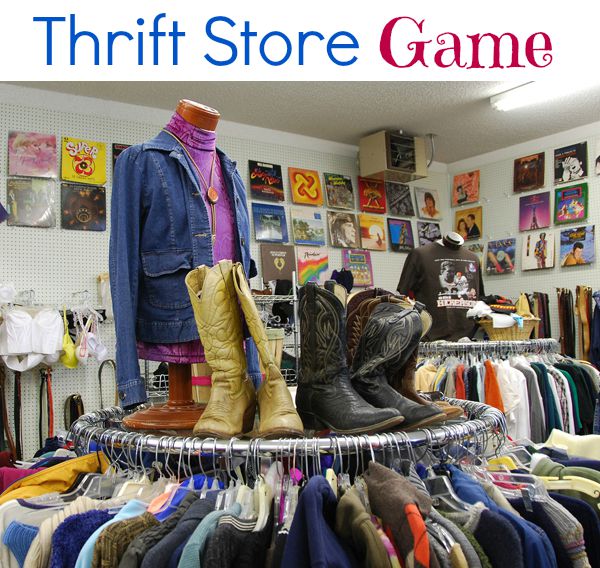 Play the Thrift Store Game - Grandma Ideas