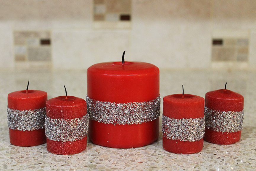 Outrageously to Make Glitter Candles Grandma Ideas