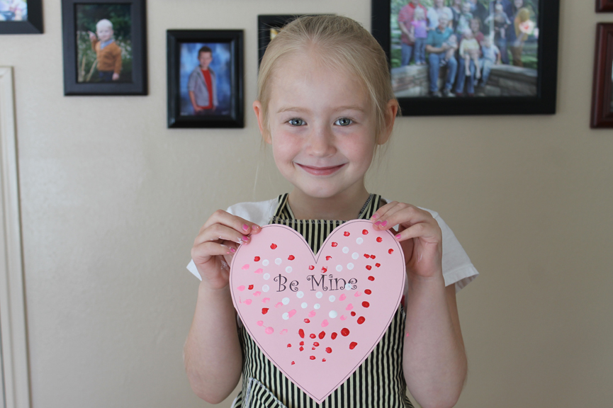 Make these super easy and super fun polka dot Valentines!