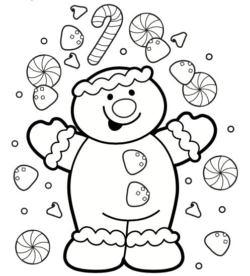 7 Free Christmas Coloring Pages - Grandma Ideas