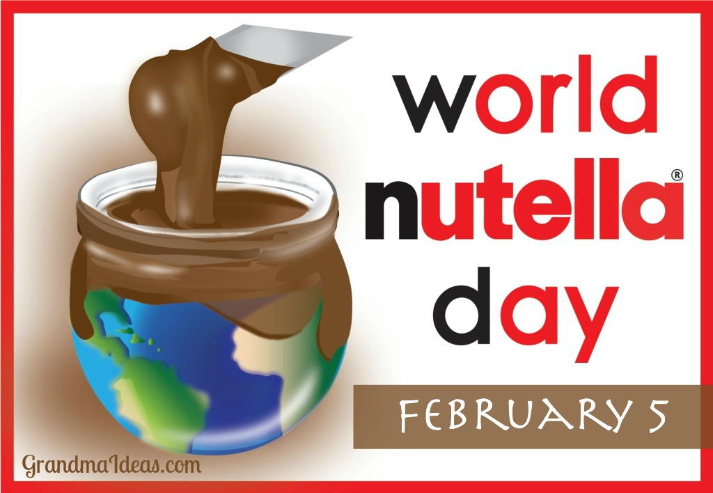Celebrate World Nutella Day on February 5. Here are lots of yummy recipes.