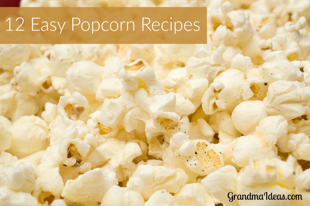 Try these easy and yummy popcorn recipes.