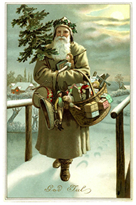 vintage Swedish Santa