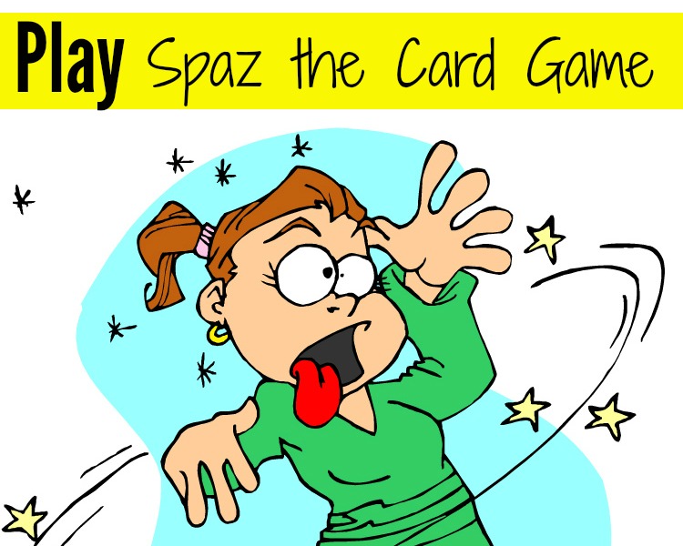 Spaz the Card Game by Grandma Ideas