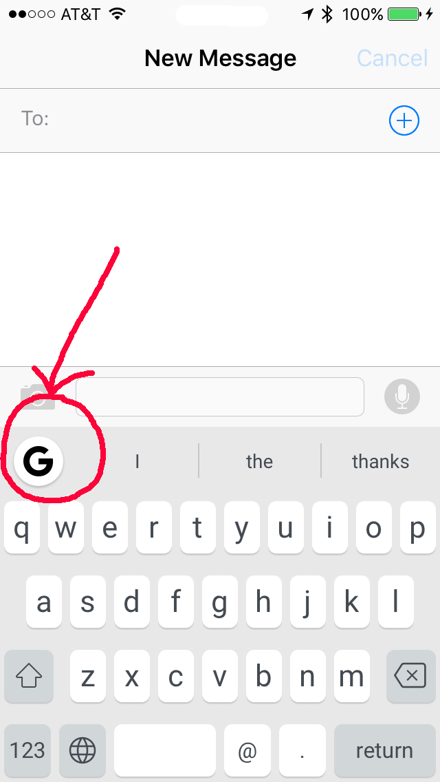 Installing the free Gboard app on your iPhone add glide swiping on iPhones and iPads.