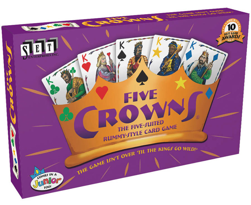 Five Crowns is a great family card game -- especially for tweens and teens!