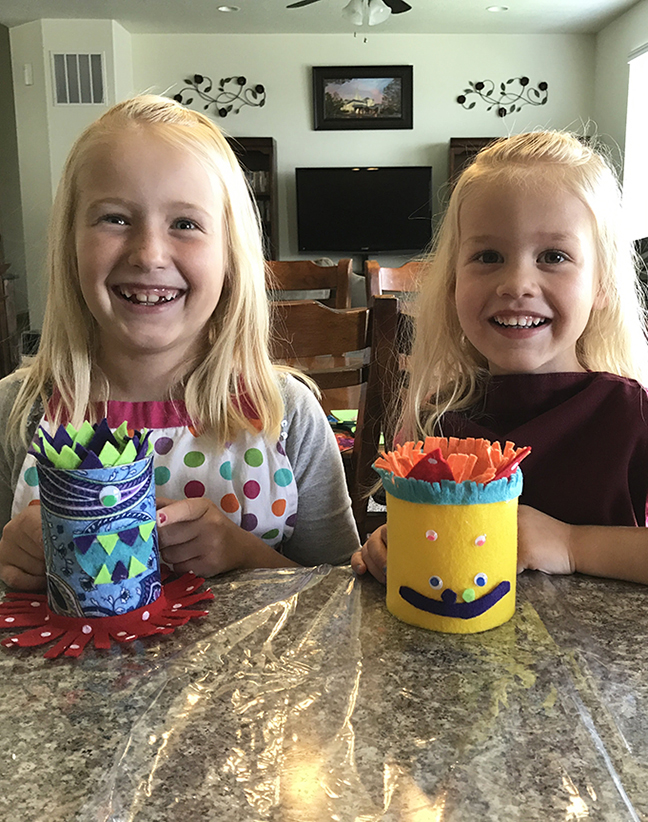 These Halloween monsters are fun for kids to make.