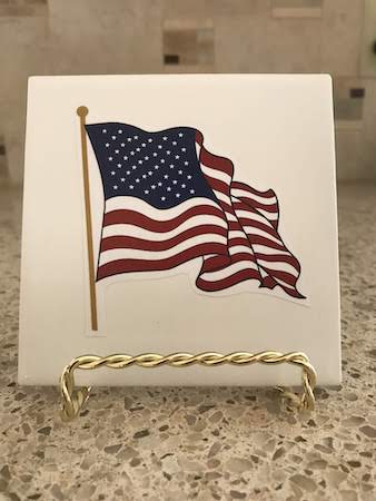 This is a super easy patriotic craft to make!
