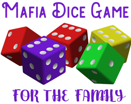 The Mafia Dice game is a fun game for the whole family to play. And, it's easy to learn!