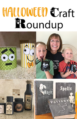 Here's a roundup of 4 great Halloween crafts for kids!