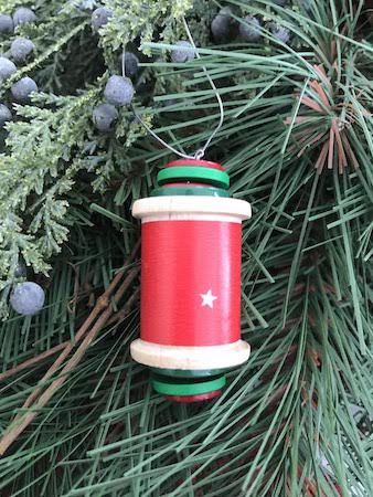 This is a cute Christmas ornament that you can make with kids.