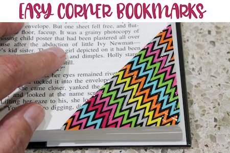 Easy DIY Bookmarks - Michelle's Party Plan-It