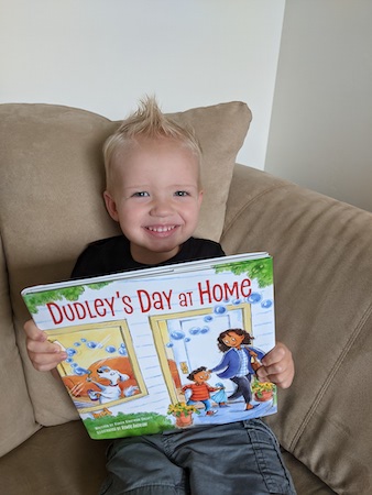 Dudley's Day at Home is a great children's book.