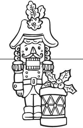 10 Christmas Coloring Pages: PDF Coloring Christmas Printables