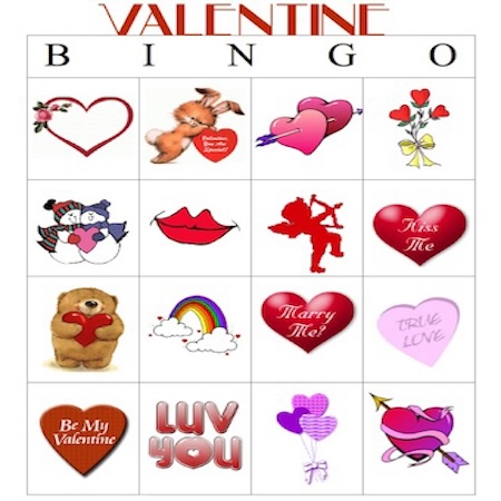 Valentine Bingo