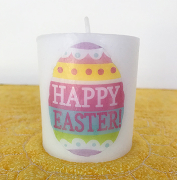 Easter Candle Craft