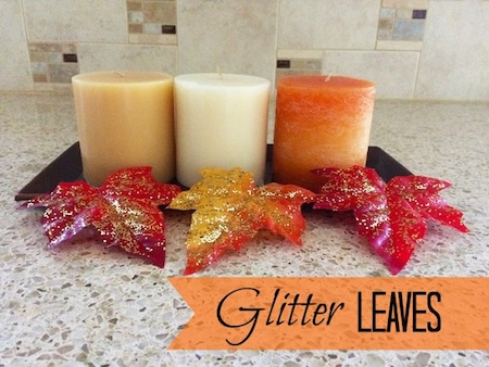Glitter Leaves